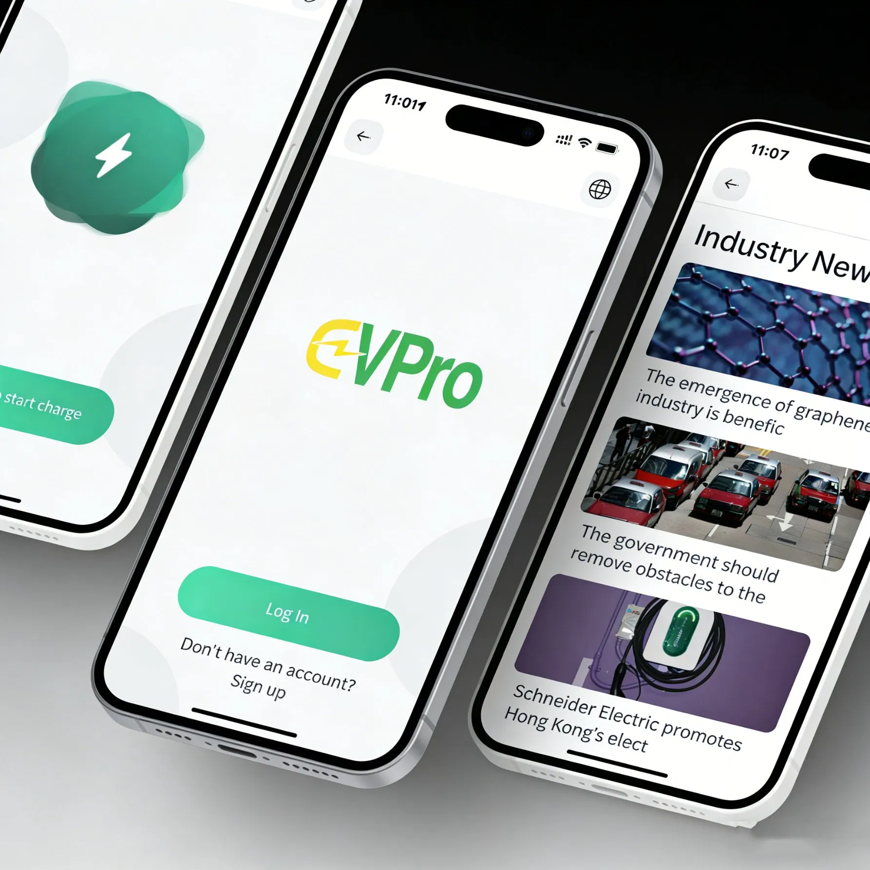 Evpro All-in-One Electric Vehicle Charging APP with Station Locator, Real-Time Monitoring, Membership Top-up, Points Rewards, for Ios &amp; Android