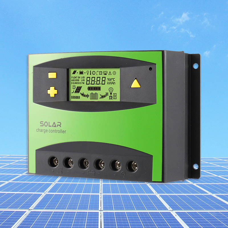 Smart 12V 24V Auto Solar Panel Charger Regulator for Lead Acid Battery 20A 30A 40A 50A 60A PWM Solar Charge Controller