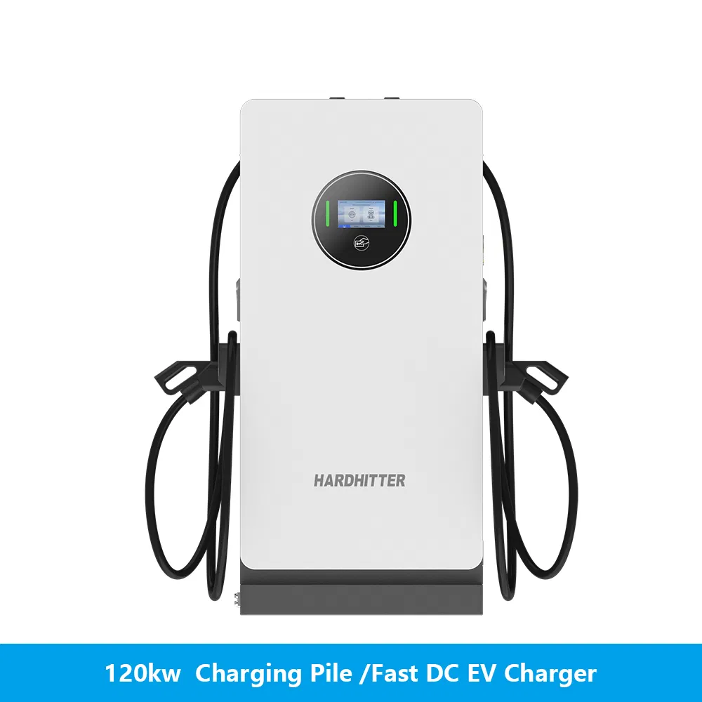 Factory Wholesale Floor Standing DC Quick Electric Car Chargers Ocpp Public Commercial CCS2 Gbt Charging Pile 120kw DC Fast EV Charging Stations