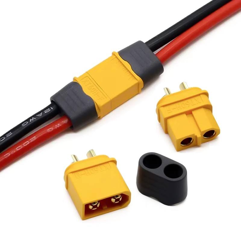 OEM/ODM Xt30 Xt60 Xt90 Male Female Amass High Current IP67 Gold Plated Copper Connector Cable Assembly for Electronic Machines