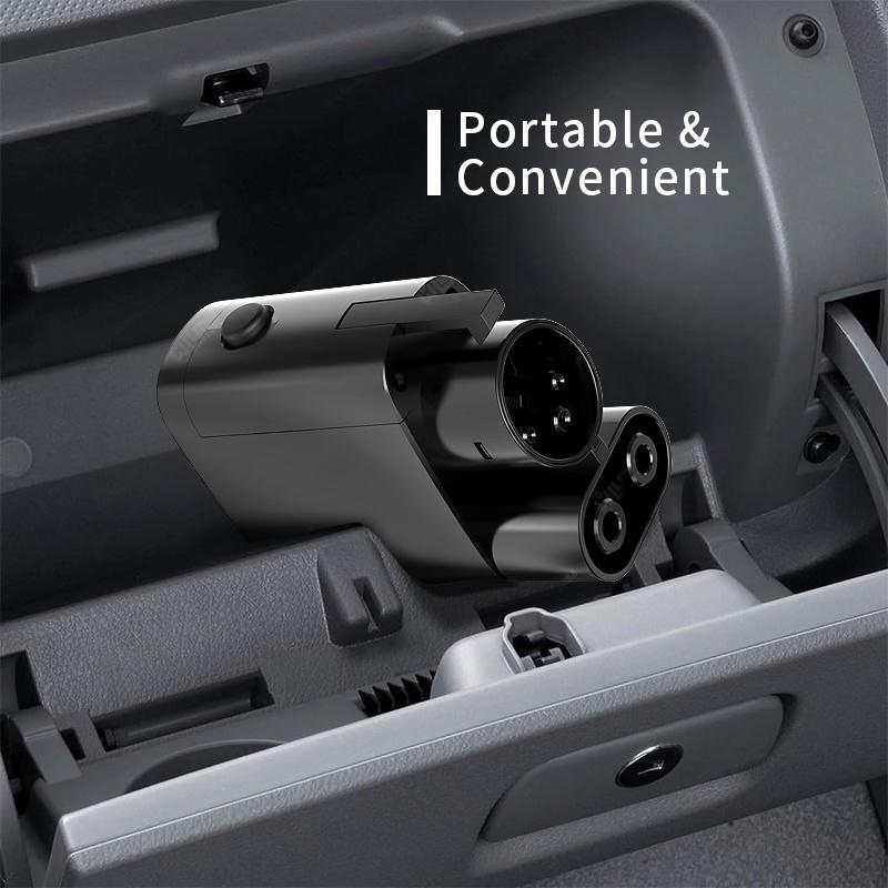 Nacs to CCS1 High Power EV Fast Charger Adapter Ocpp 1.6j Compatible for Smart Charging Management