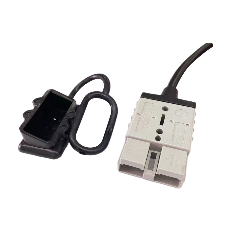 Factory Custom 50A Andersons Forklift Charging Cable 1-to-2 Anderso Adapter 12AWG 30cm Cable Assembly for Automobile Industrial