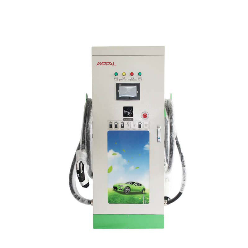 60kw-160kw Double Gun Floor-Standing Solar Charging Station for EV Electric Cars