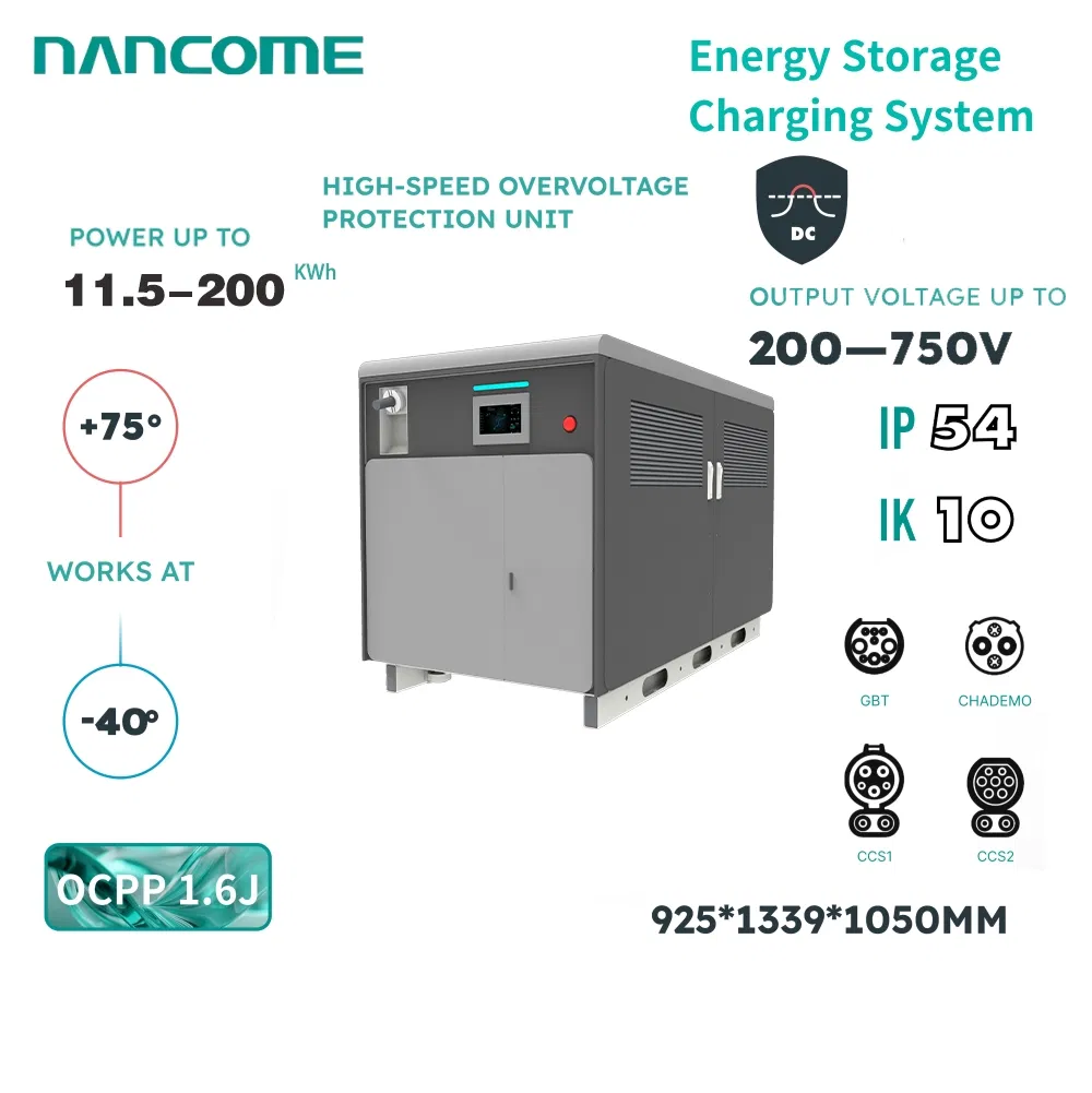 Reliable Energy Storage Charging System for Home Backup Charging with 180kw