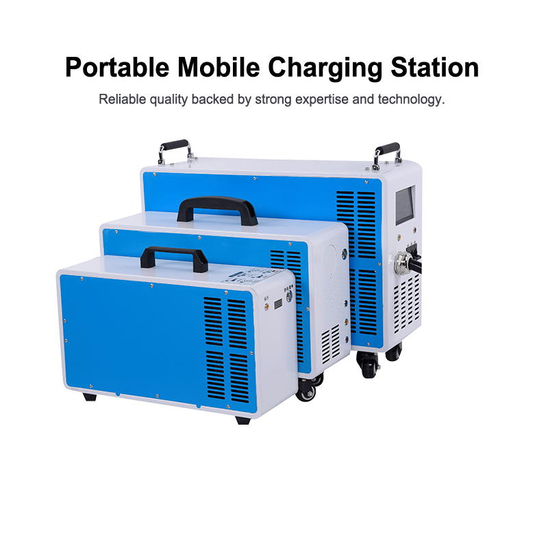 Portable Mode 4 DC EV Charger Mobile Fast Charging Station CCS1/CCS2/GB/T/Chademo Custom Power