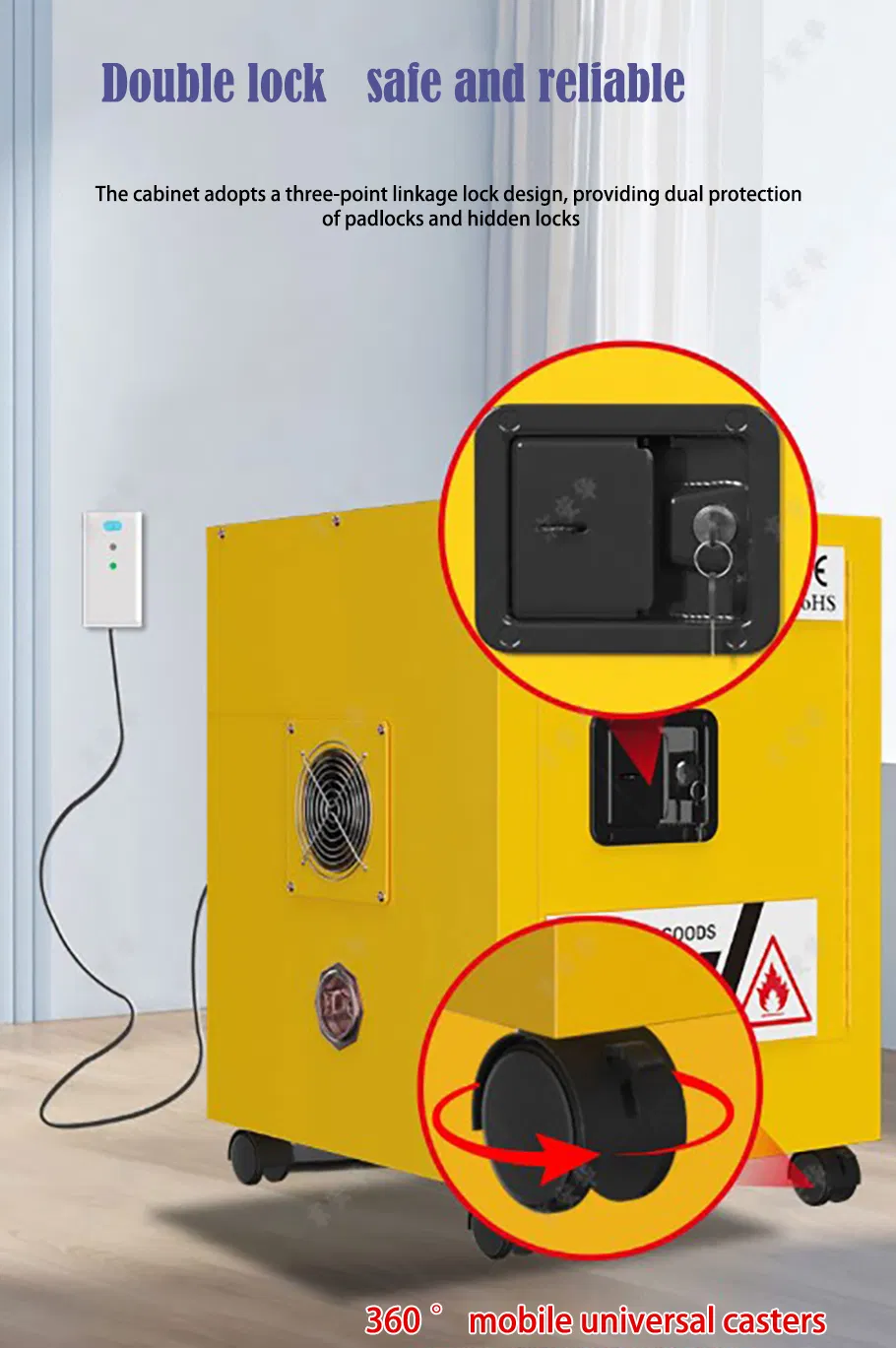 Smart Intelligent Charging Explosion-Proof Cabinet