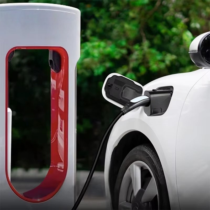 Nacs to CCS1 High Power EV Fast Charger Adapter Ocpp 1.6j Compatible for Smart Charging Management