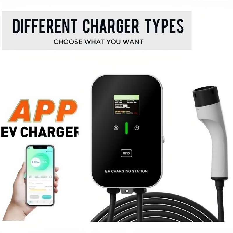 APP Control 3phase Dynamic Load Balancing AC EV Car Charger