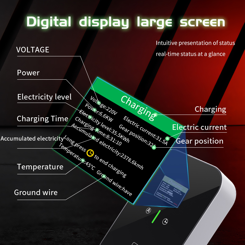 APP Control 3phase Dynamic Load Balancing AC EV Car Charger