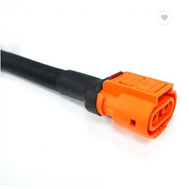 New Energy Storage Charging Cable Orange Connector Fhv601260tz-16u11y CCC Rvvp 2*0.5mm2 Auto Wire Harness Custom Cable Assembly