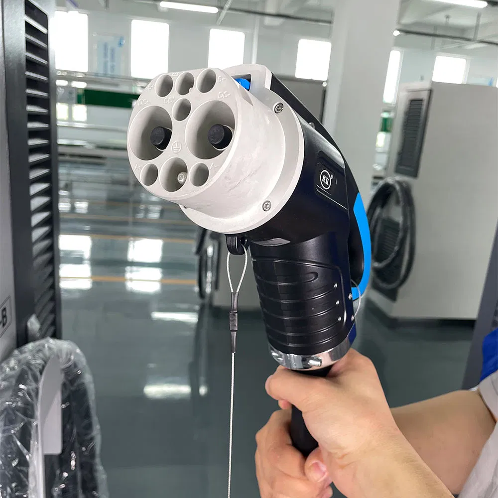 Floor Standing EV DC Charging Station with Adjustable Cable Length