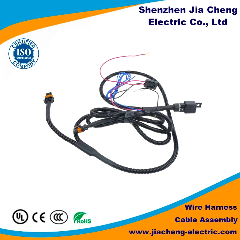 Floor Mounted EV Charging Station Pile Cable Wire Harness Assembly