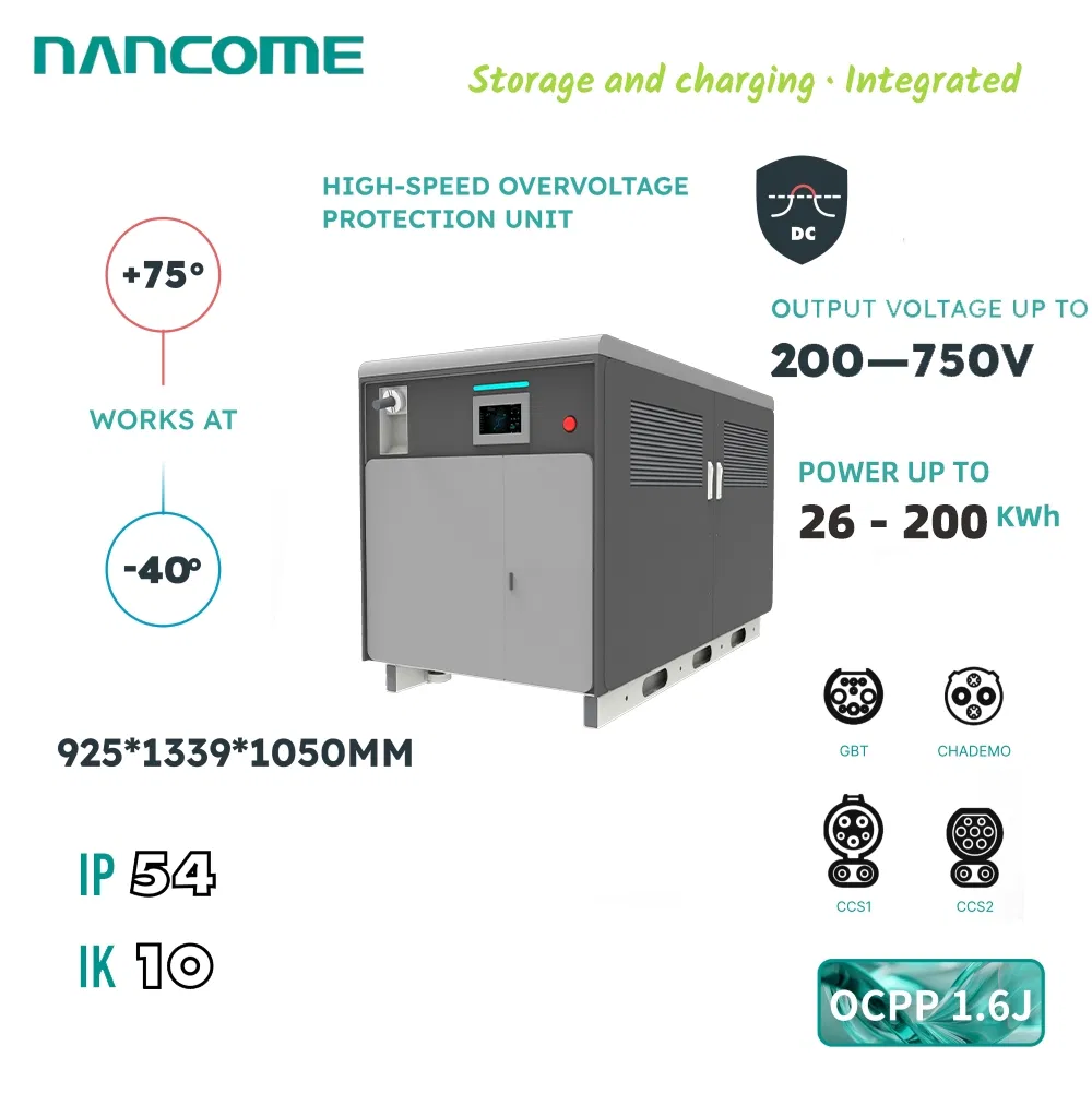 Nancome 141kwh Portable Containerized EV Charging System Storage