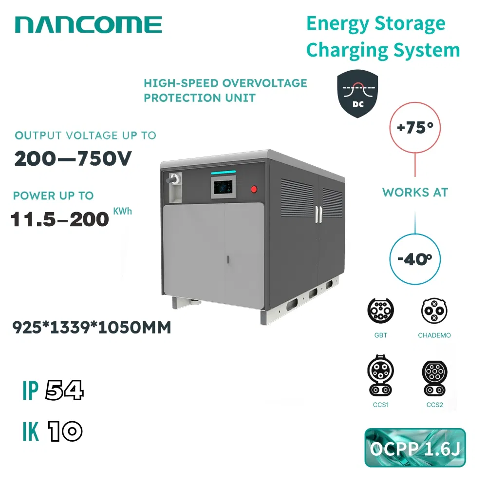 Nancome Premium Energy Storage Charging System for Home Backup Charging with 40kw
