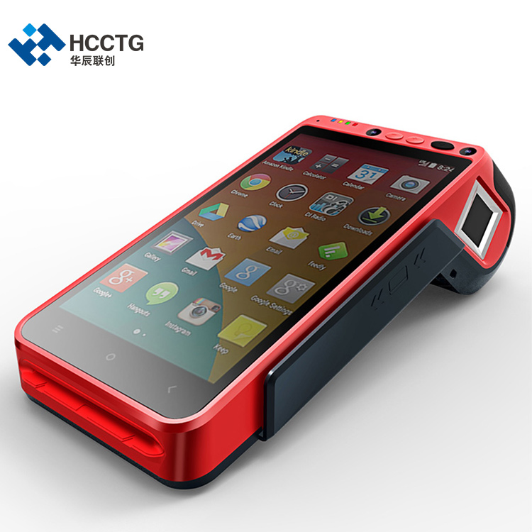 CE 4G/3G/2g/WiFi 1GB+8GB Android 7.0 Point of Sale Payment Terminal POS System Hcc-Z100