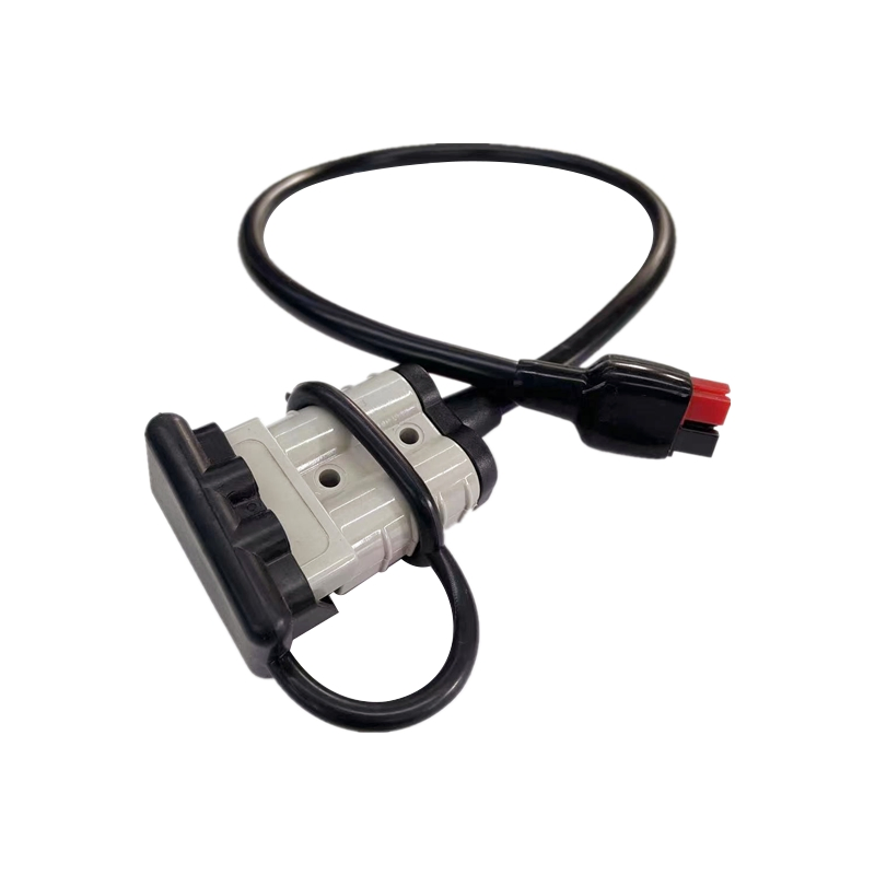 Factory Custom 50A Andersons Forklift Charging Cable 1-to-2 Anderso Adapter 12AWG 30cm Cable Assembly for Automobile Industrial