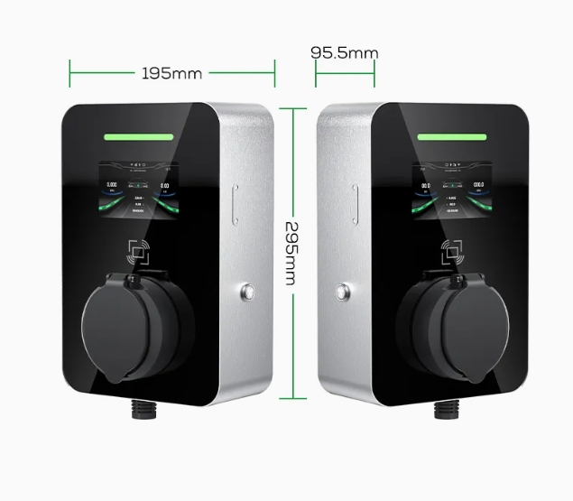 Commercial Version 3 Phase Type 2 IP 66 Wall-Mounted 22kw Fast Charging Station