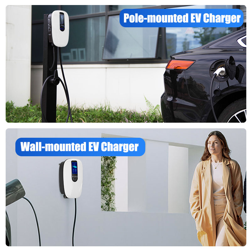 China OEM WiFi 4G Ocpp 1.6j Three Phase EV Charger 22kw Wall-Mounted AC 380V 32A Type 2 EV Charging Station