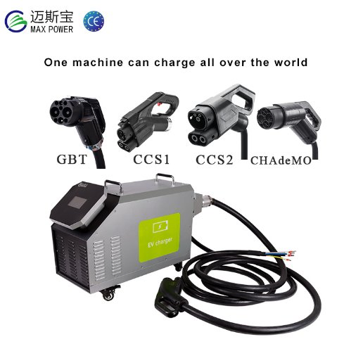Portable Mobile EV Charger 20kw DC Fast Charger Electric Car Charging Station