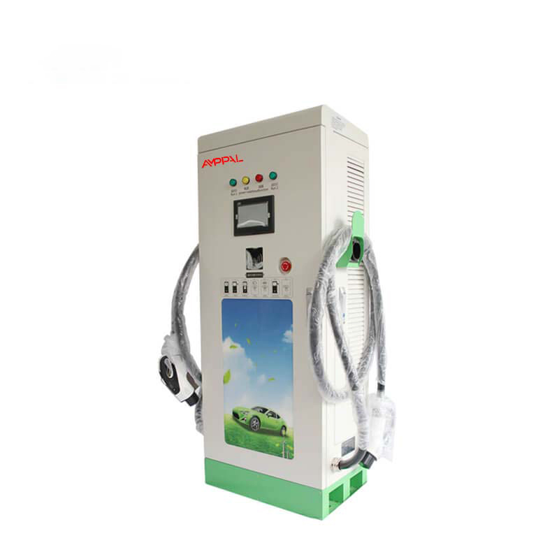 60kw-160kw Double Gun Floor-Standing Solar Charging Station for EV Electric Cars