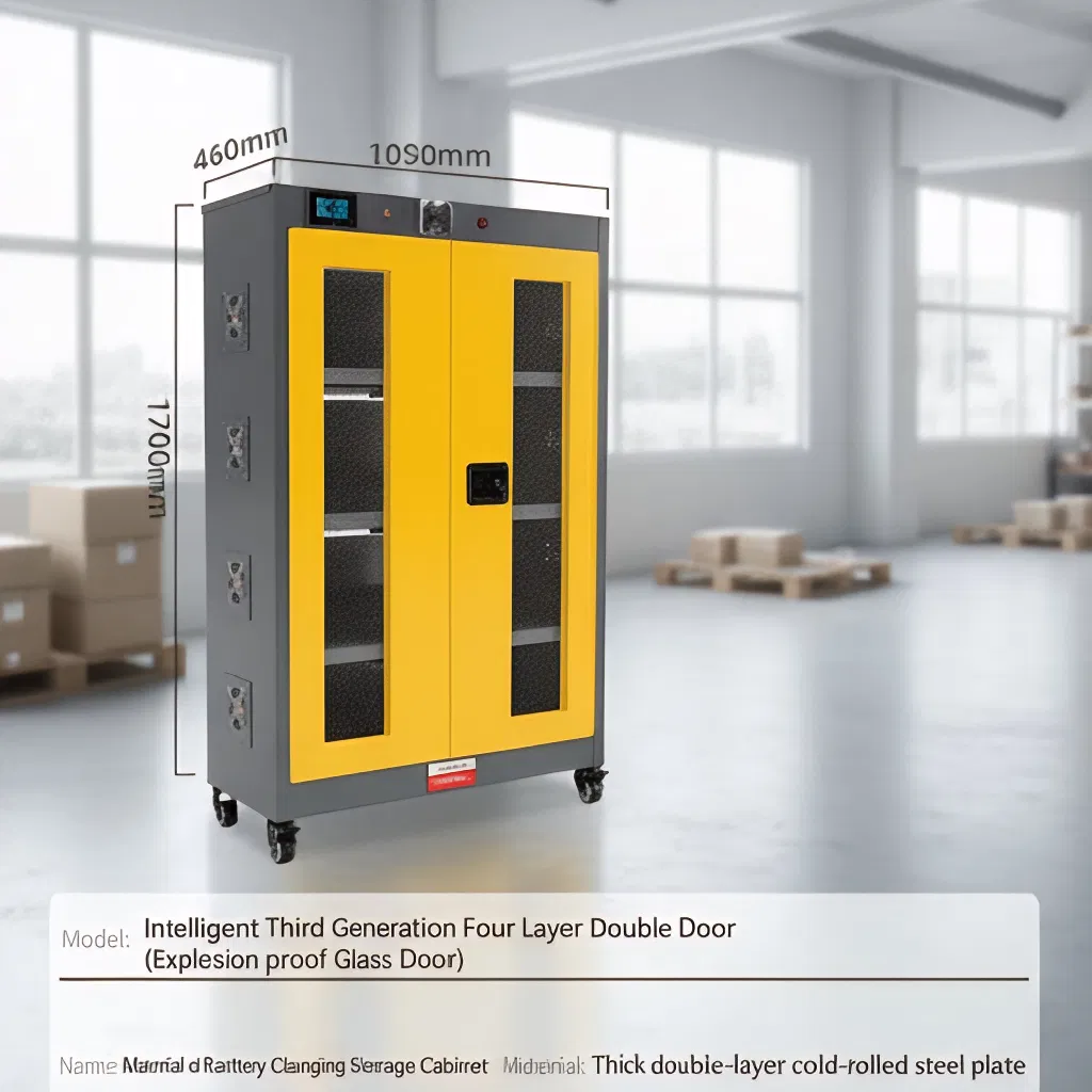 Smart Intelligent Charging Explosion-Proof Cabinet with Auto Power-off