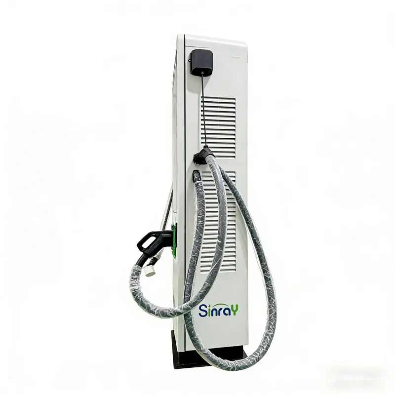 Fast EV Charger Side View