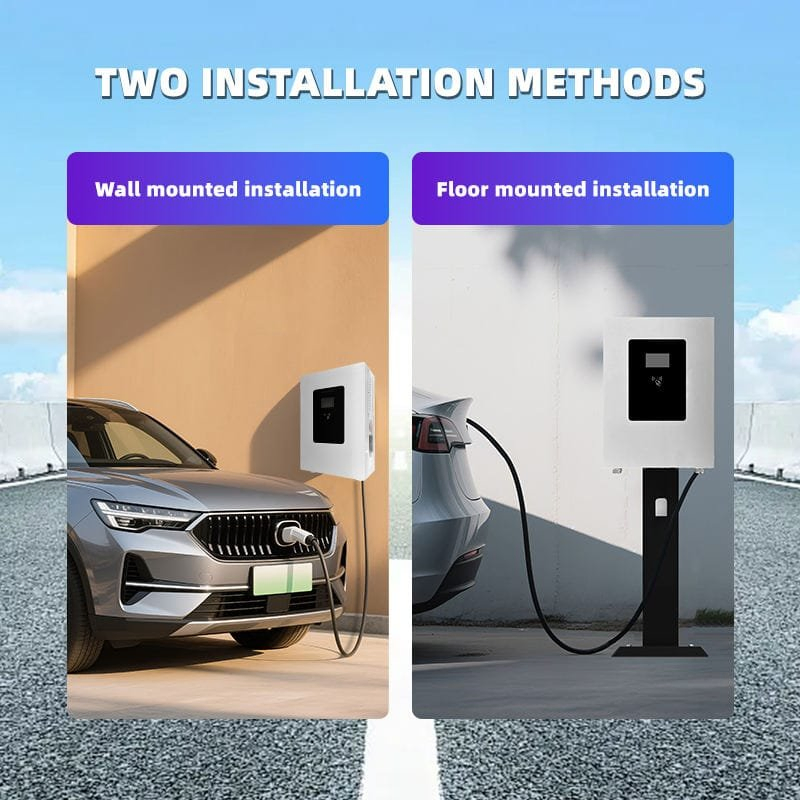 7kw 20kw 30kw 40kw Wall-Mounted DC Fast Charger for Electric Vehicles, CCS2 Interface EV Charging Station, Smart Wallbox Evse for Commercial &amp; Home Use