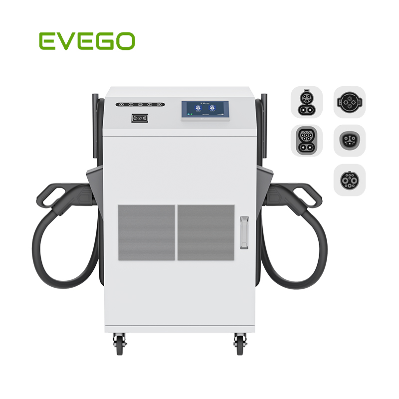 40kw-120kw Dual-Gun DC Fast EV Charging Station with CCS2 Interface