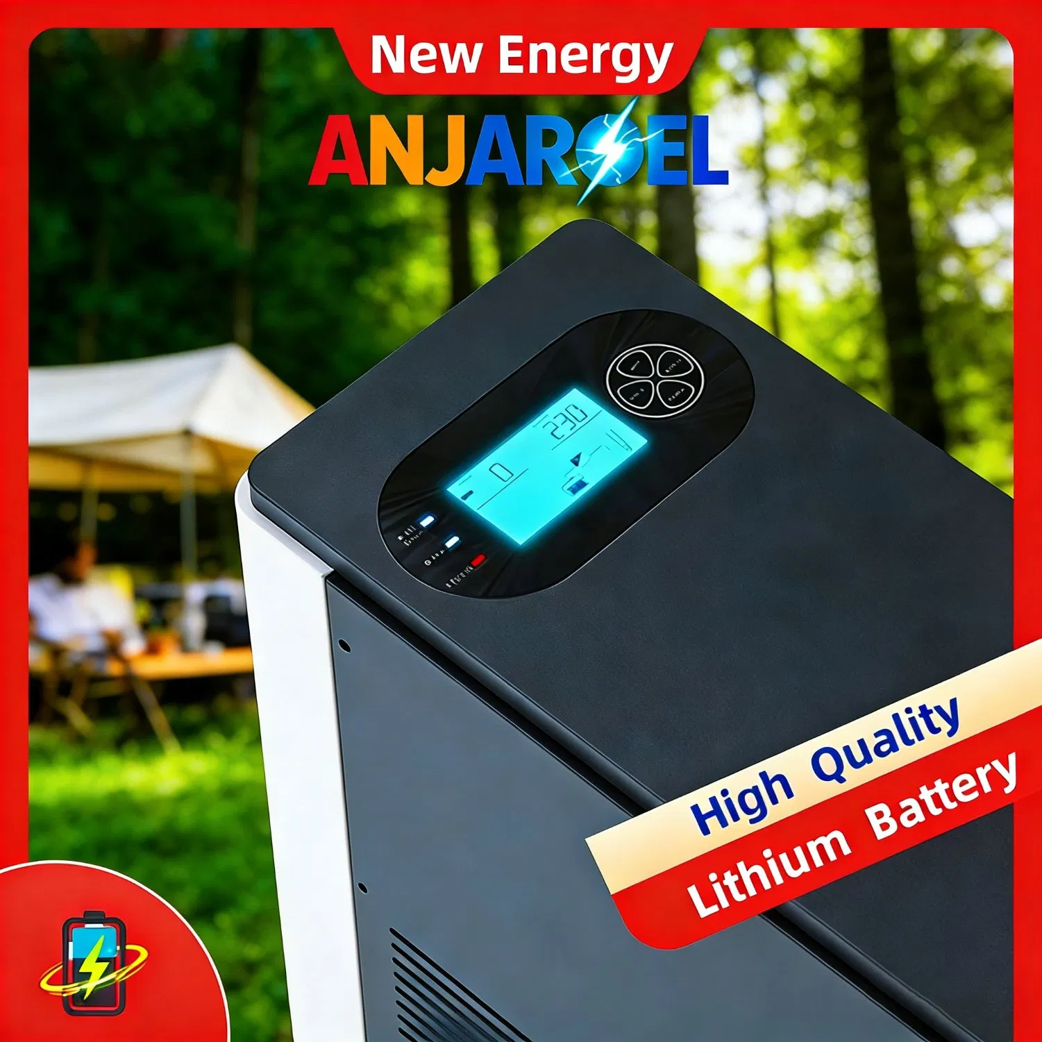 Lithium Cell 51.2kwh Home Energy Storage System, All-in-One Residential Power Backup for off-Grid Solar