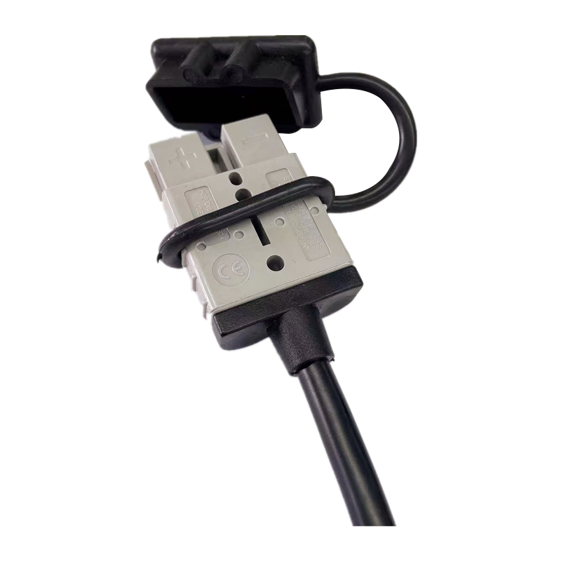 Factory Custom 50A Andersons Forklift Charging Cable 1-to-2 Anderso Adapter 12AWG 30cm Cable Assembly for Automobile Industrial