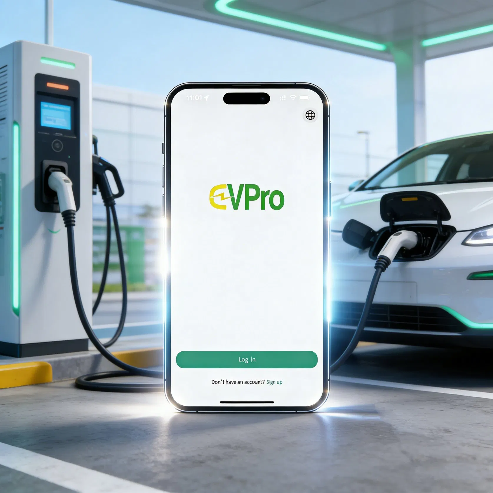 Evpro User-Friendly EV Charging APP-Charging Point Search, Real-Time Management, Membership Recharge, Points, Supports Ios &amp; Android