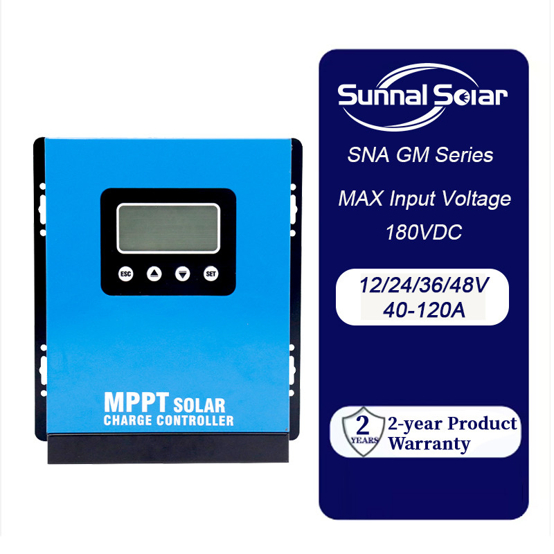 High Voltage MPPT Power Controller Solar 80AMP 100AMP Solar Panel Inverter Smart Controller System