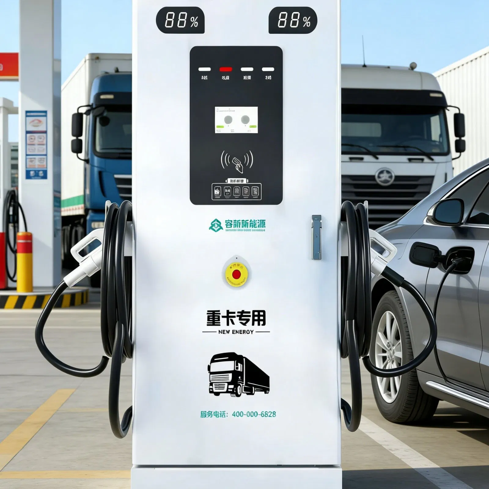 Ocpp 2.0 Smart EV Charger Fleet Management Charging Station