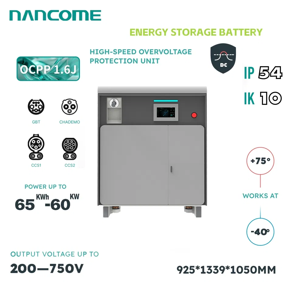 Nancome Advanced Energy Storage System for EV Charging Support with Long Cycle