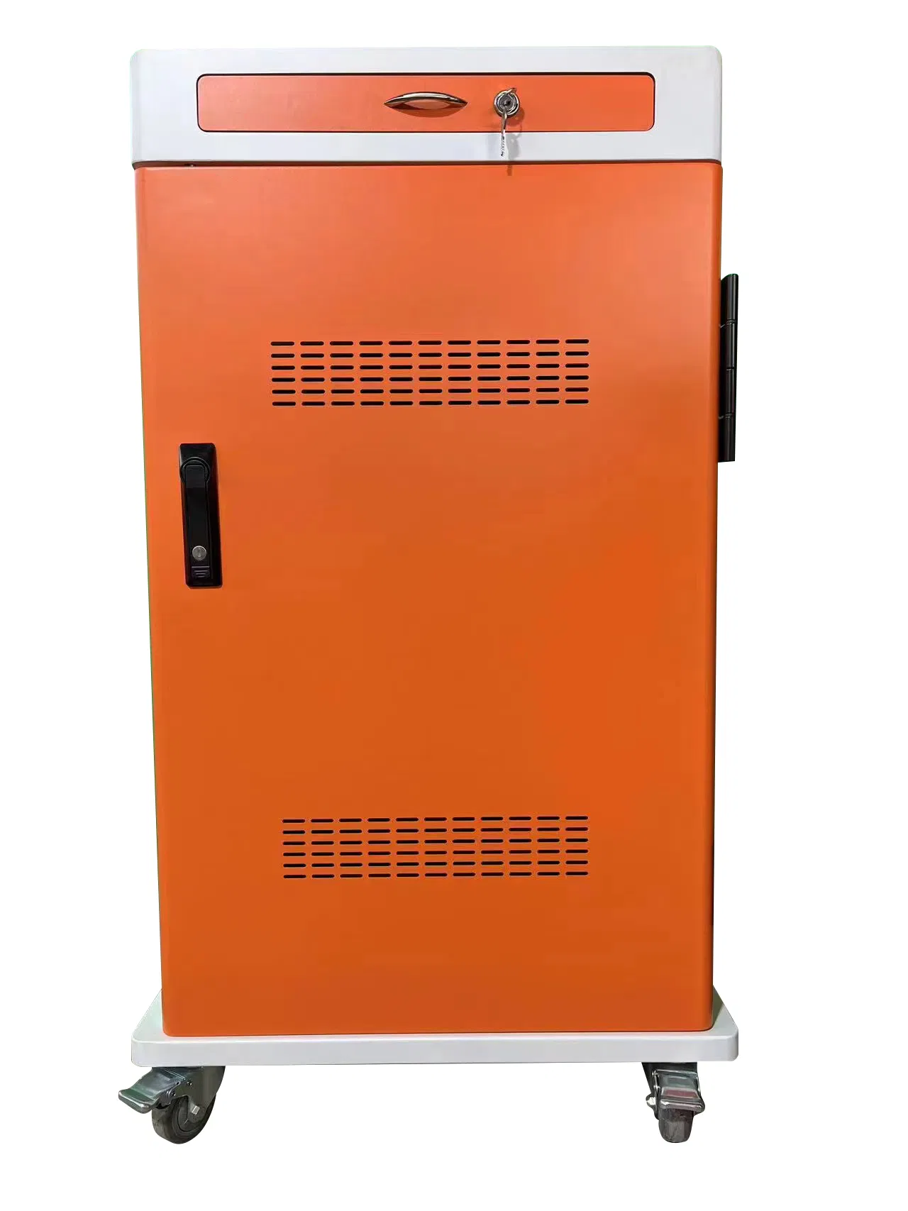 Laptop Tablet Charging Cart Power Distribution Cabinet for School Use