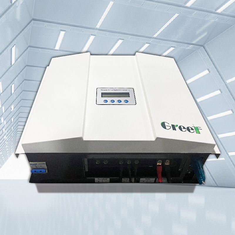 10kw off-Grid Smart MPPT Controller with Dump Load for Solar Wind Turbines Connection Lithium Battery