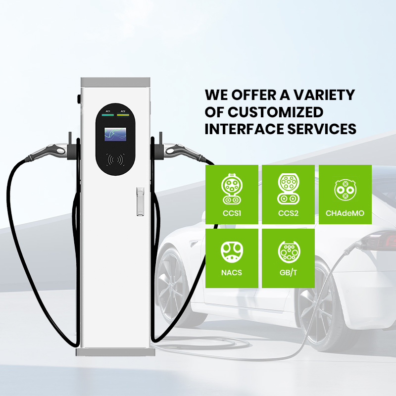 New Condition AC 14kw Floor-Standing Type 1\Type 2 EV Charging Station