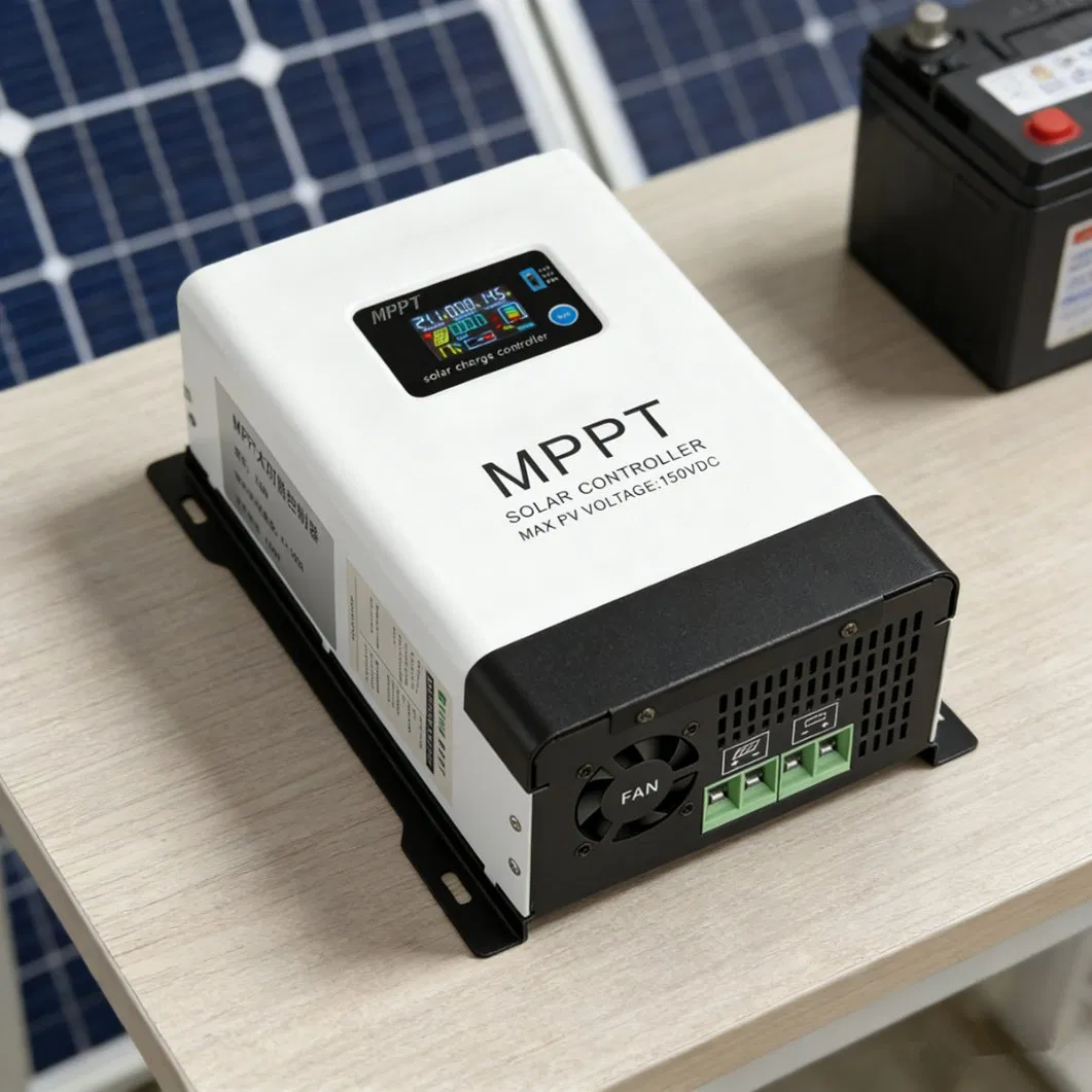 Smart MPPT Solar Regulator Charge Controller with Equalization and Buck Charging