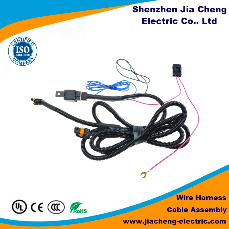 Floor Mounted EV Charging Station Pile Cable Wire Harness Assembly