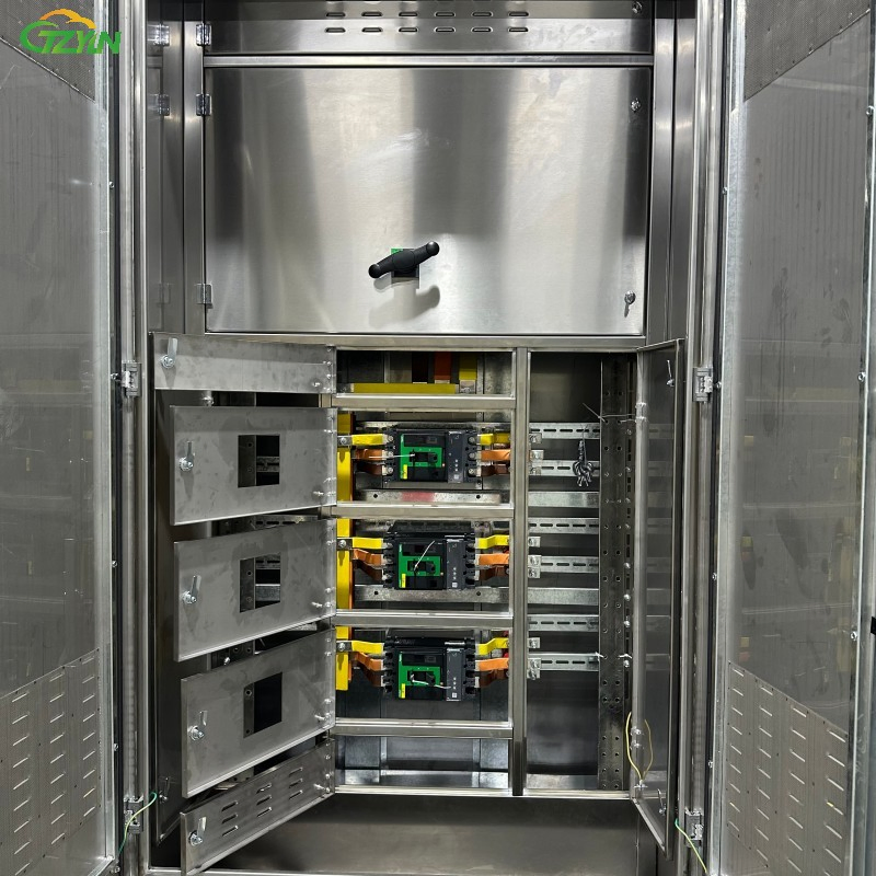 Ventilated Power Distribution Cabinet Customized Stainless Steel Switchgear for Charging Stations