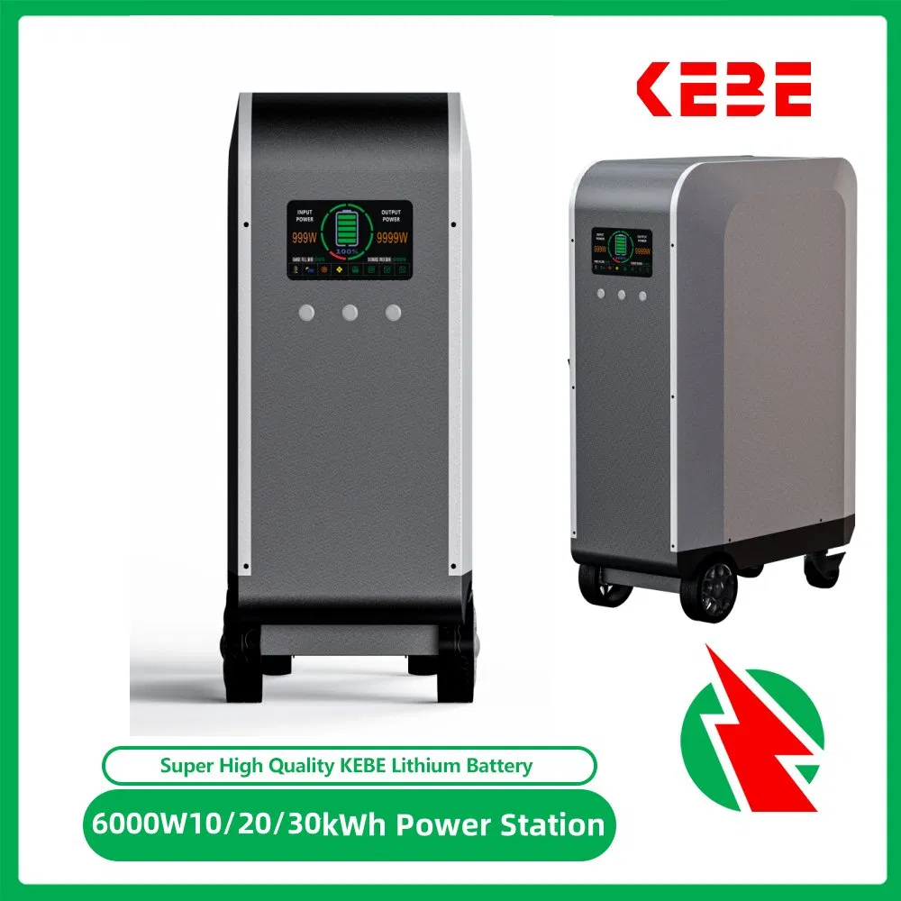 Online UPS 6kw10kwh20kwh30kwh Home Solar Power System EV Charging Stable Voltage &amp; Frequency Lithium Battery Energy Storage System