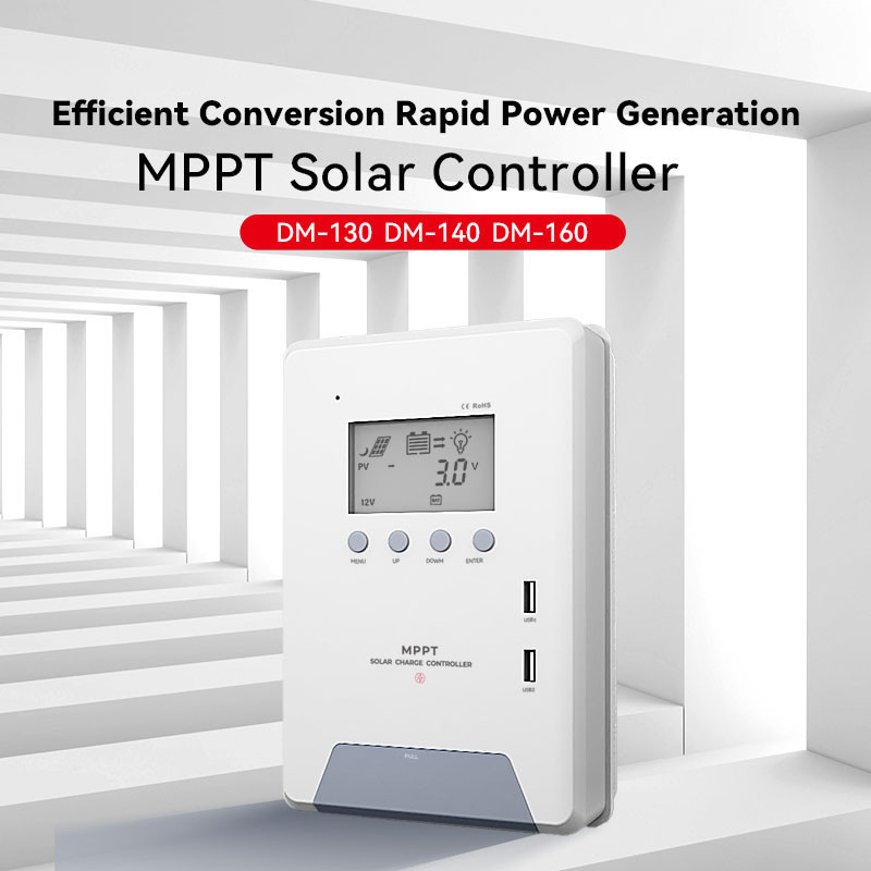 Smart Solar Charge Controller MPPT 30A 12V 24V Auto Solar Cell Panel Charger Regulator with Load