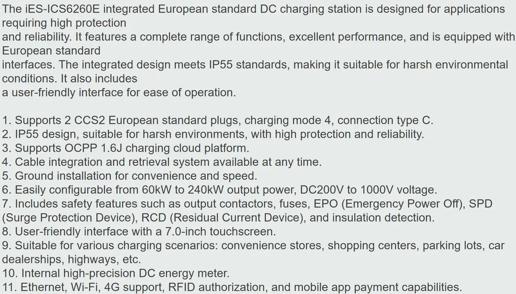 Floor Standing Charger Pile