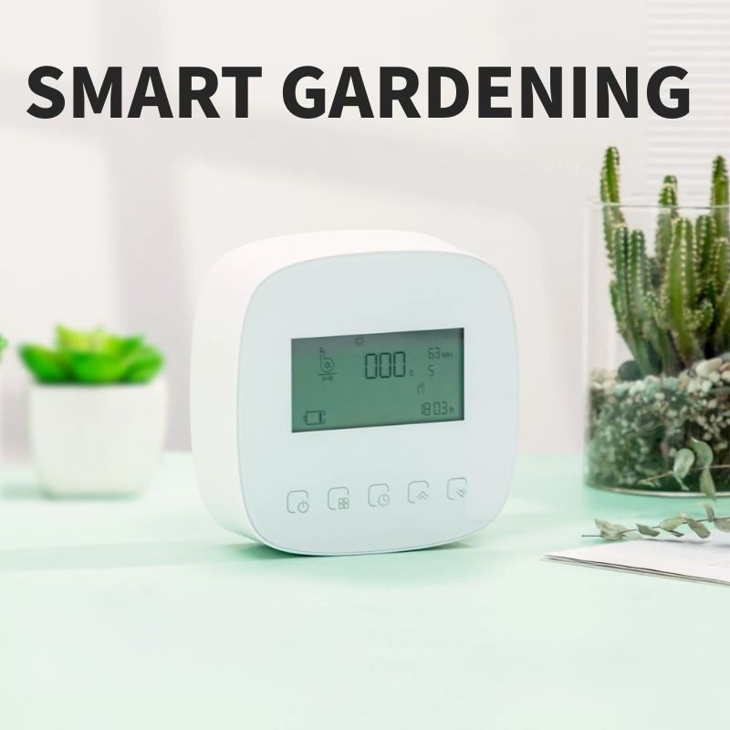 Smart WiFi Automatic Watering Timer, Mincohome Irrigation System Controller for Plants