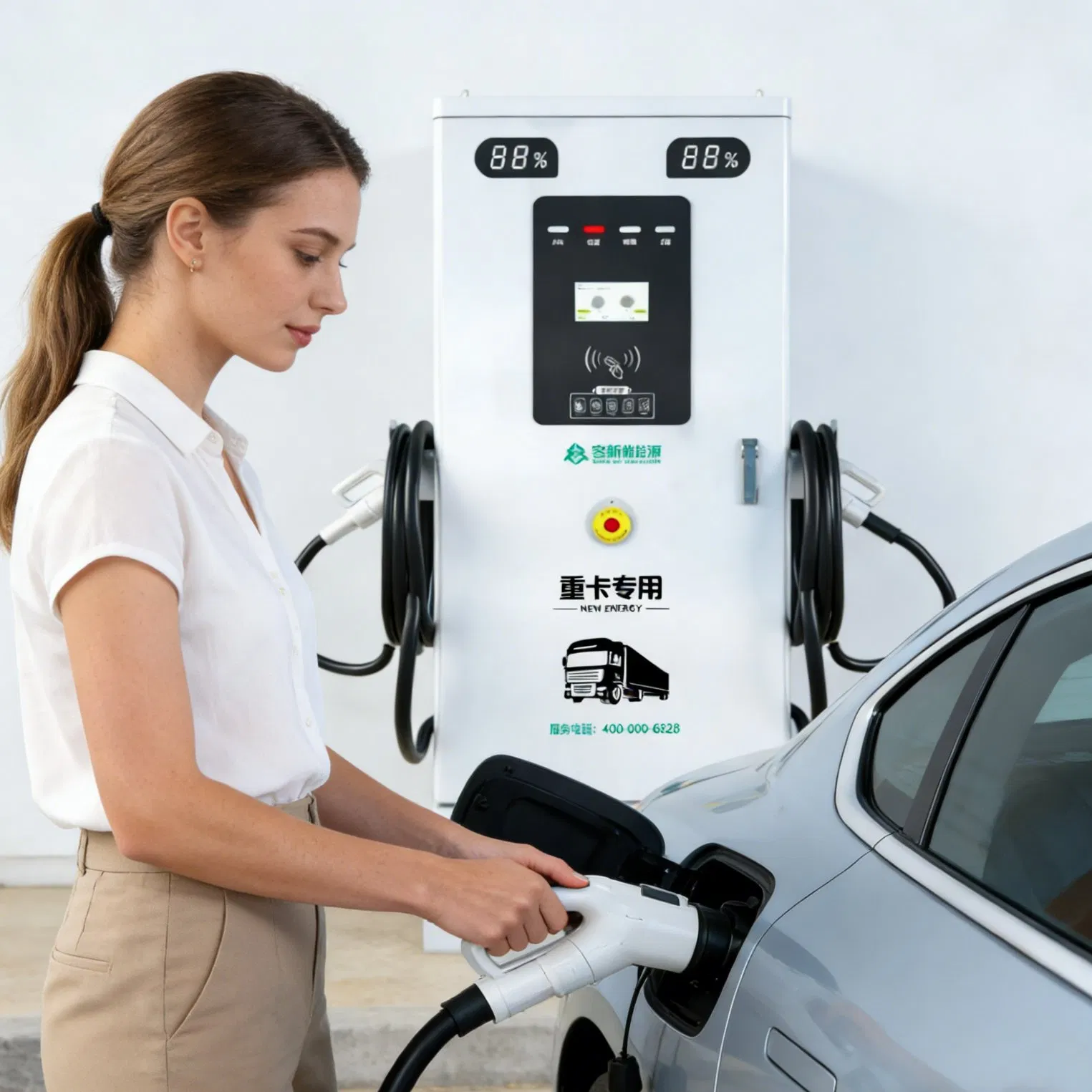 Ocpp CCS2 EV Charger 40kw 60kw 80kw 120kw 160kw for Fleet Management EV Charging Pile Stations
