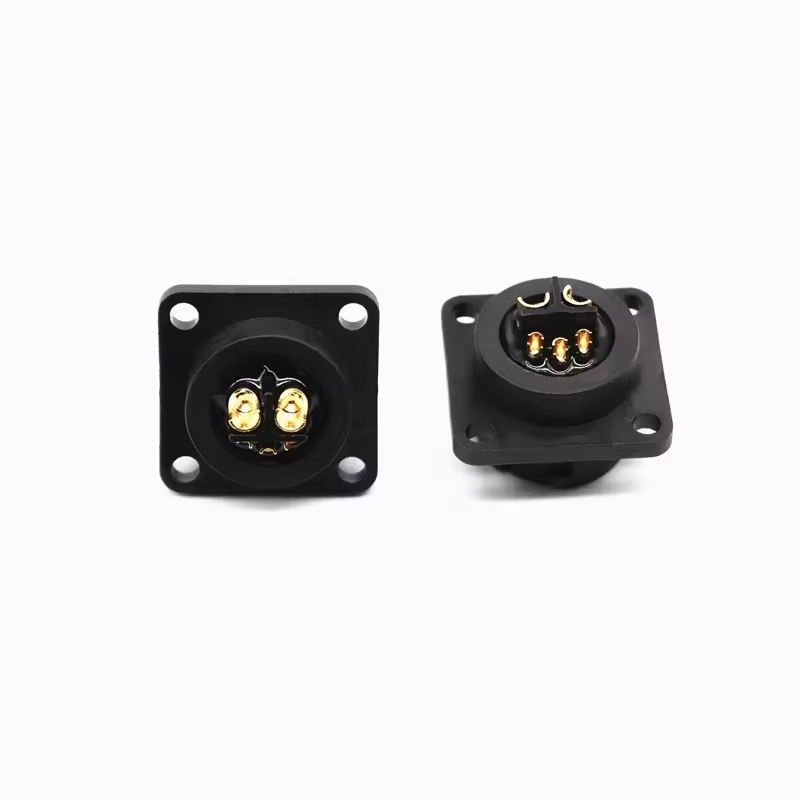 Customized New Energy Vehicle Electric 2+8 Parallel Plug Energy Storage Charging Connector 80A 600V Socket