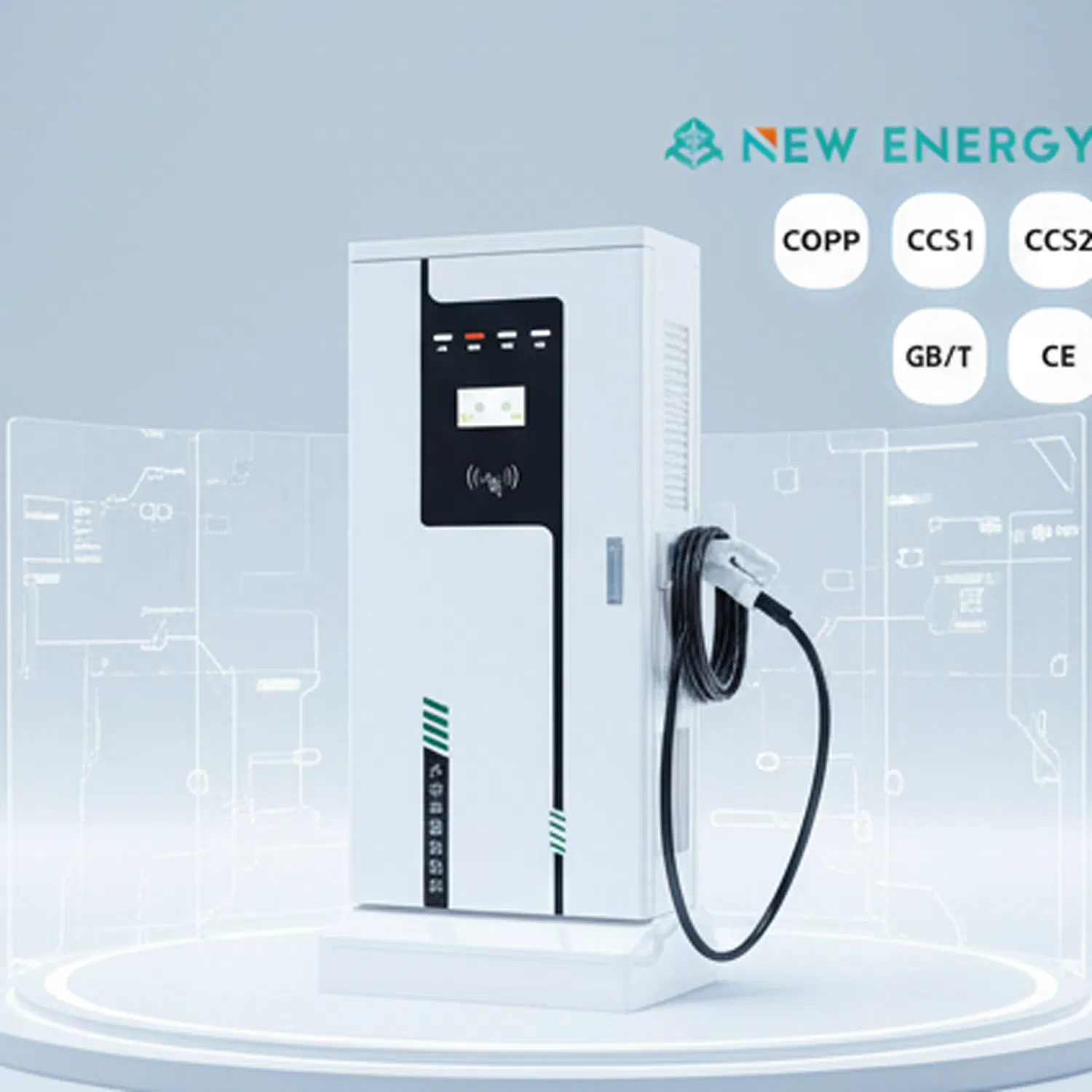 Smart Charging Management EV Charging Station 40kw to 600kw for Efficiency
