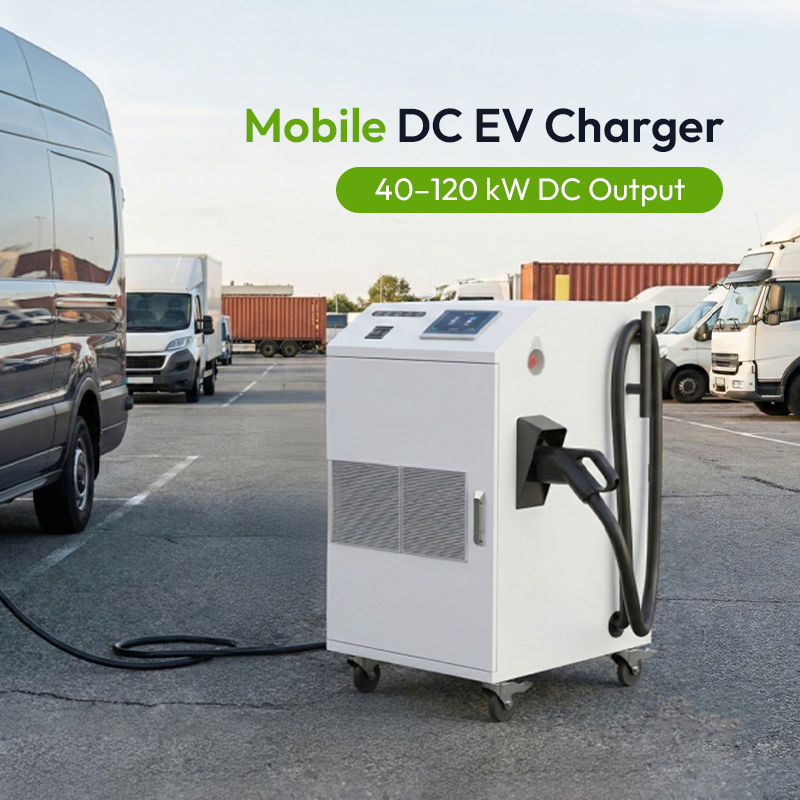 40kw-120kw Dual-Gun DC Fast EV Charging Station with CCS2 Interface