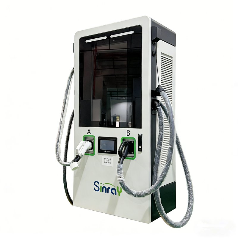 Intelligent IP54 Floor-Standing DC Vehicle Charging Pile, 80kw to 120kw, New Energy Ethernet /4G/Wif EV Fast DC Charging Station