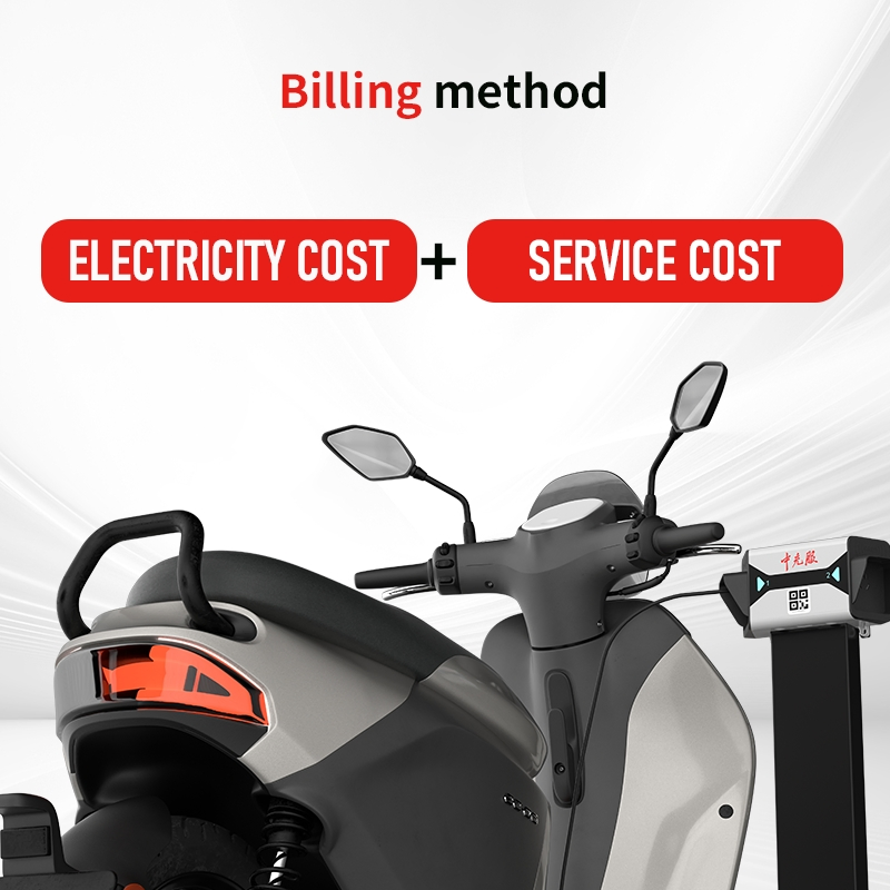 E-Bike/Moto Charging Station 3.5kw Dual-Sector Wall/Floor Mounted Fast Power Supply for E-Bikes and Motos with Tough Structure and Intuitive Controls